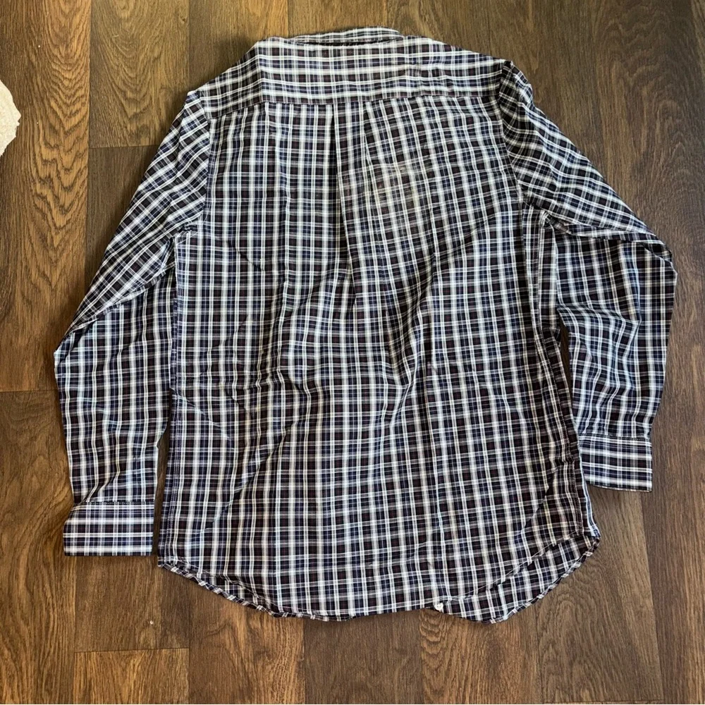 Ralph Lauren boys 18 Plaid Button-Down Shirt